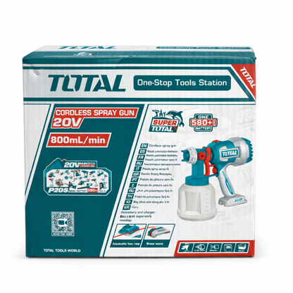 Pistola Pulverizadora Inalámbrica TOTAL 20V