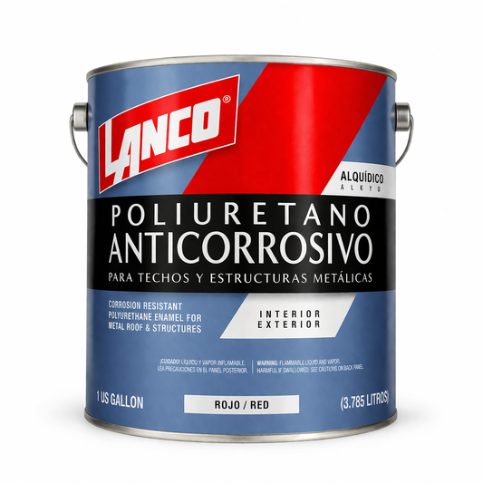 Poliuretano Anticorrosivo LANCO Rojo