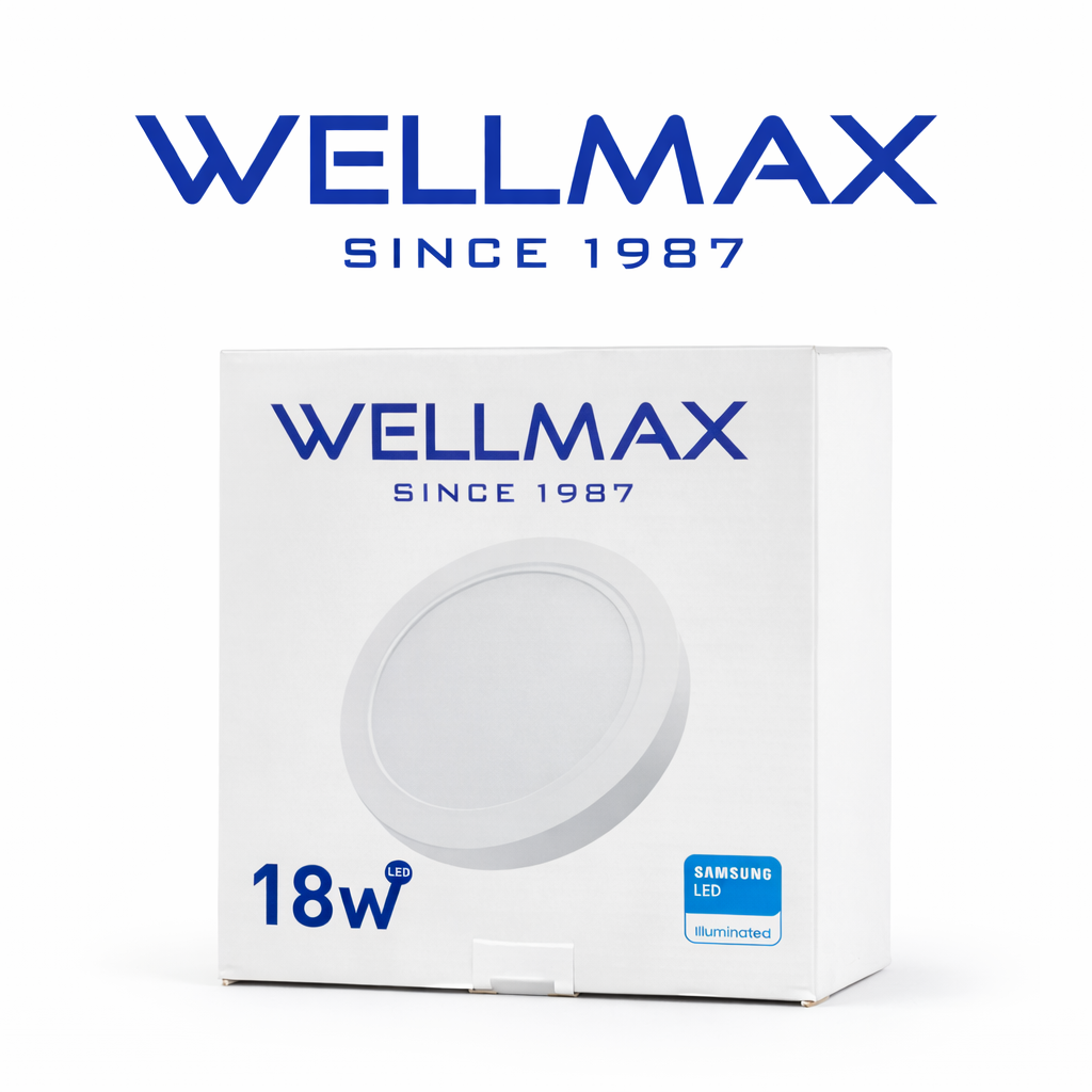 wellmax 18w led panel