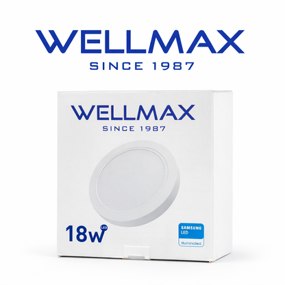 wellmax 18w led panel
