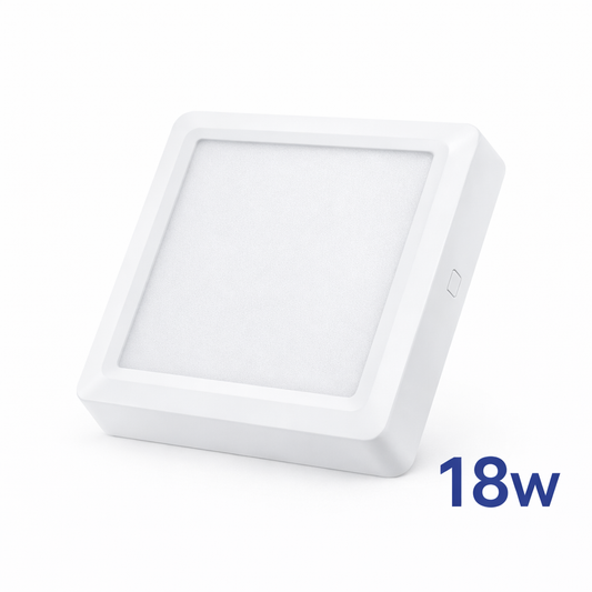 wellmax 18w led panel cuadrada