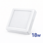 wellmax 18w led panel cuadrada