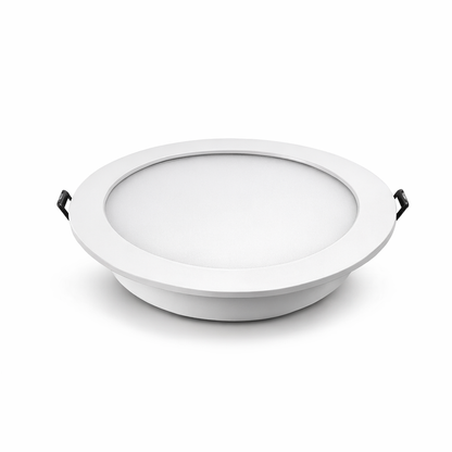 V TEG lampara led panel redondo empotrable 12w