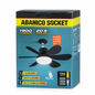 Abanico Socket con Luz LED –  Control Remoto
